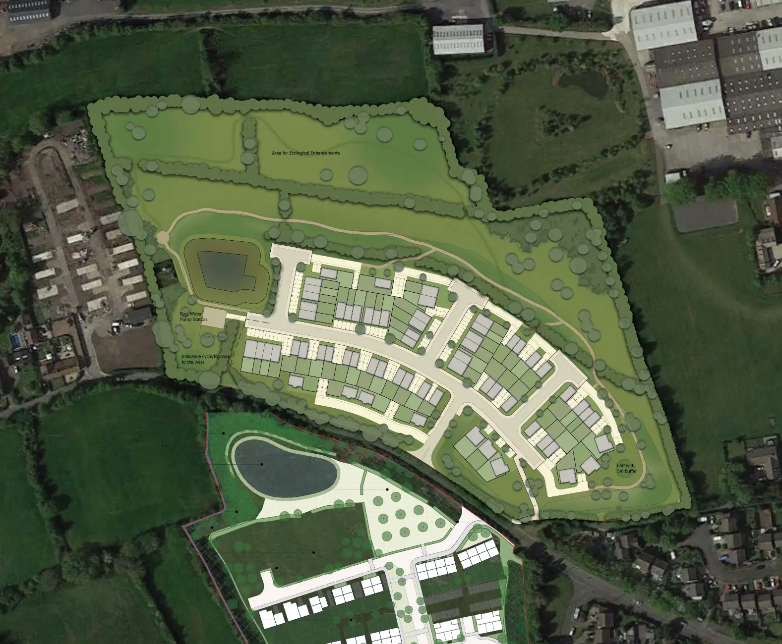 Lyefield Road — Kewstoke village extension